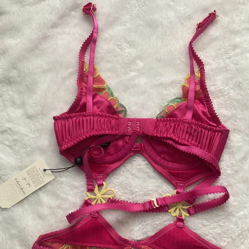 Pink Lingerie Body Suit 💕 - Picture 6 of 12